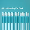 Disposable Sticky Ear Swabs Pick Reusable Ear Cleaner Soft Silicone Ear Wax Removal Tool Earwax Remover For Olders Adult Kid 2