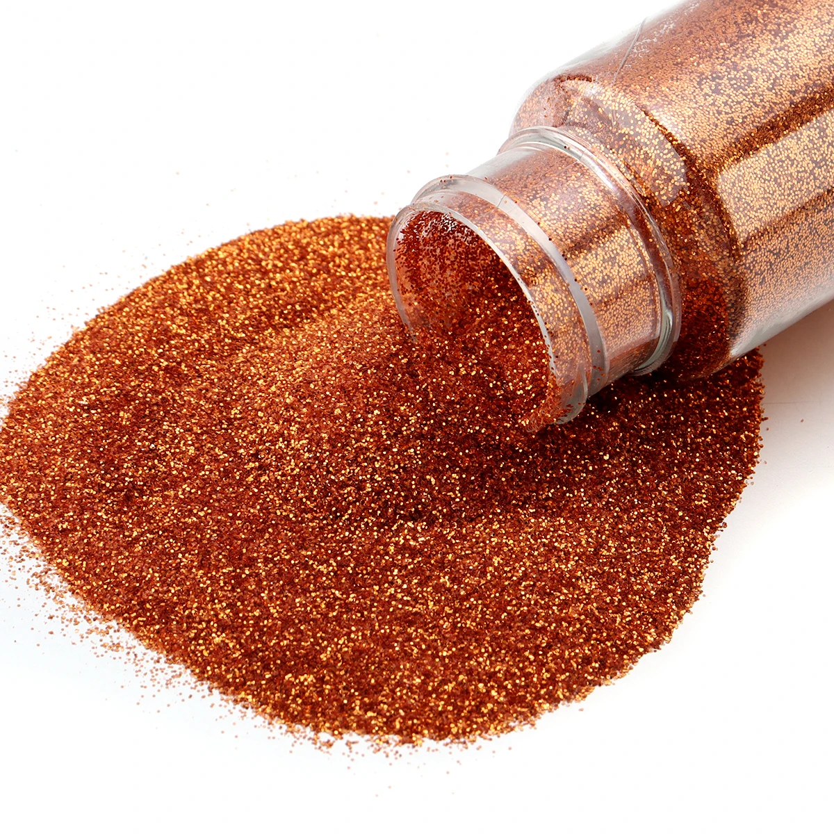 Sparkly Fine Glitter Powder for Arts and Crafts, Nail Art, and Cosmetic Use - Rainbow Colors