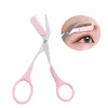 Stainless Steel Facial Hair Removal Shaver Cutter Eyebrow Trimmer Scissors Color Titanium with Comb Removable Makeup Accessories 5