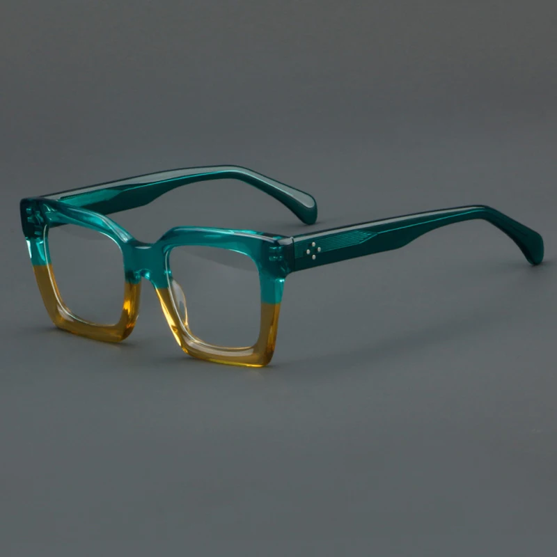 

882285 Fashion Pure Handmade Acetate Round Man Glasses Frames Optical Eyewear Reading Glasses Woman Personalized EyeGlasses