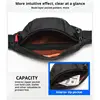 Waterproof Men's Fanny Pack Multi-functional Chest Bag Simple Shoulder Bag Sports Expandable Messenger Bag 3