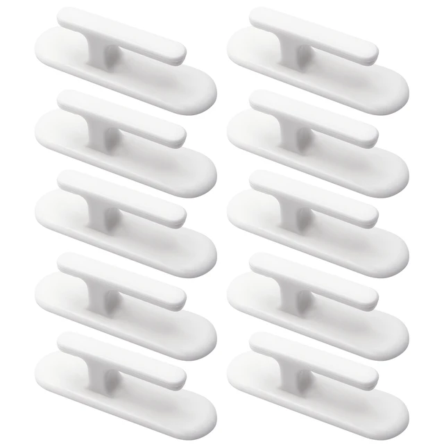 8PCS Plastic Blind Cord Holder Adhesive Blind Cord Hooks