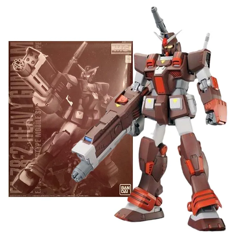 

Фигурка Bandai, модель Gundam, Комплект аниме-фигурок PB MG 1/100 FA-78-2, тяжелый мобильный костюм Gunpla, экшн-фигурки, игрушки для мальчиков, подарок