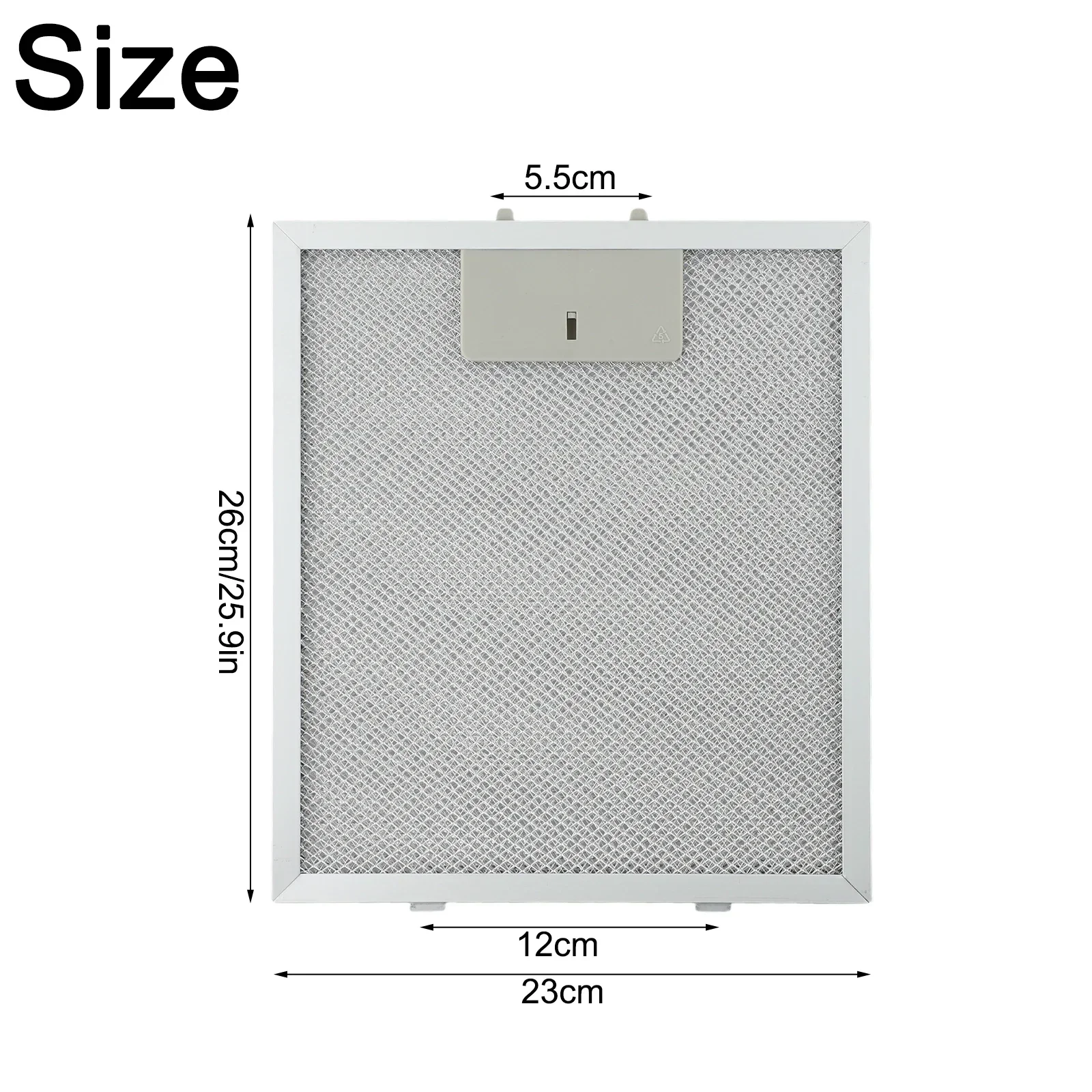 Range Hood Filter Cooker Hood Grease Filter Metal Kitchen Extractor Ventilation Aspirator Mesh 340x280x9mm 230x260mm