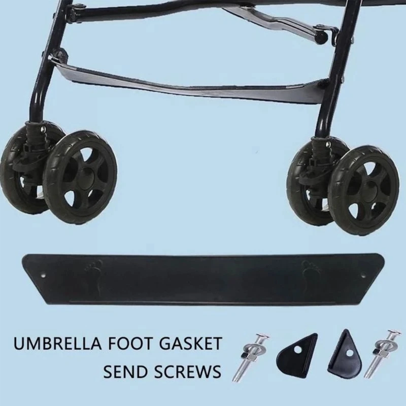 Baby Stroller Footboard Pedal Foot Rest Baby Footrest Stroller Accessories - 3