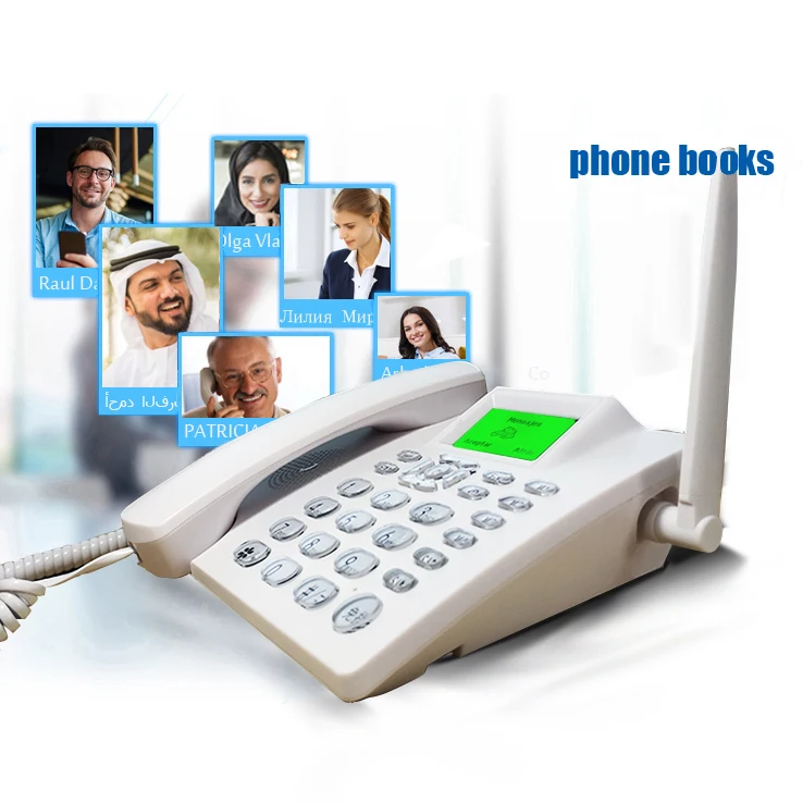 Description Picture 4 of itemCordless phone for old people GSM Support SIM Card Fixed handfree cell Landline mobile Wireless Telephone home office house