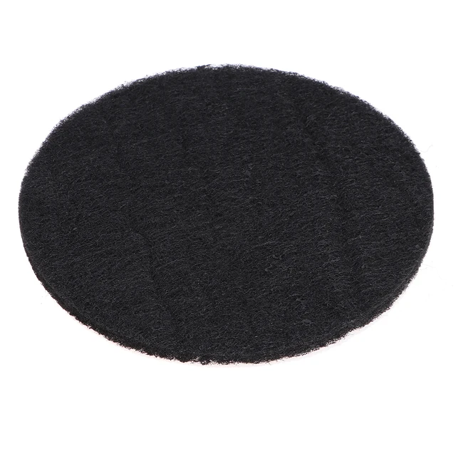 4Pcs Round Carbon Replacement Filters for Cat Litter Boxes 6.25inch Diameter 10mm Thickness Odor Absorbing Pads for Dome and