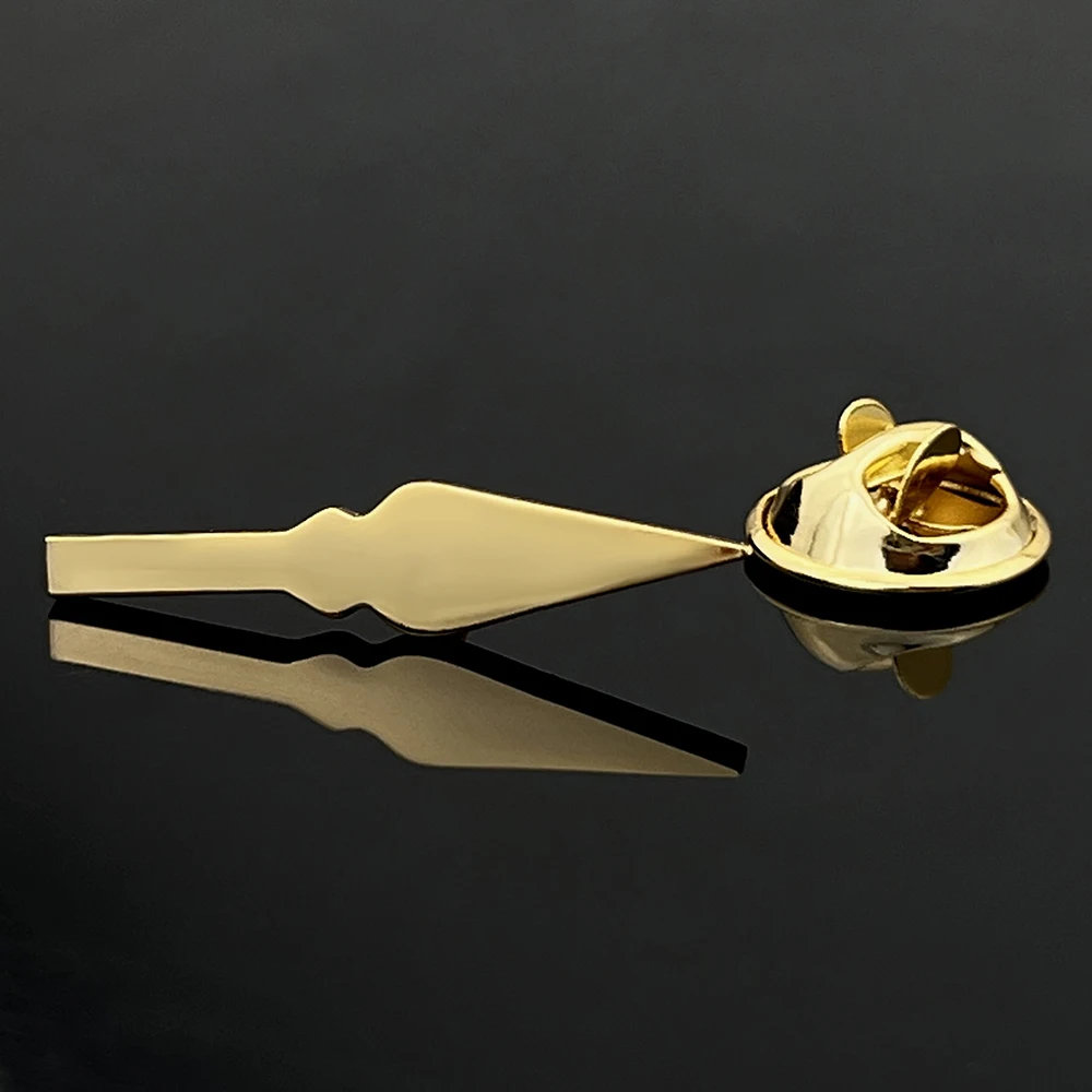 

Мужская брошь на лацкан Ares Spear, брошь из нержавеющей стали на булавке, Ювелирное Украшение для рубашки, подарок для бойфренда, застежка для жениха на свадьбу, игла