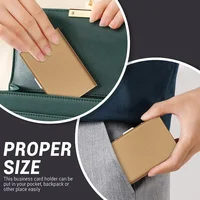Anti-Scan RFID Blocking Aluminum Card Holder - Slim Wallet for 6 Cards - Image 2