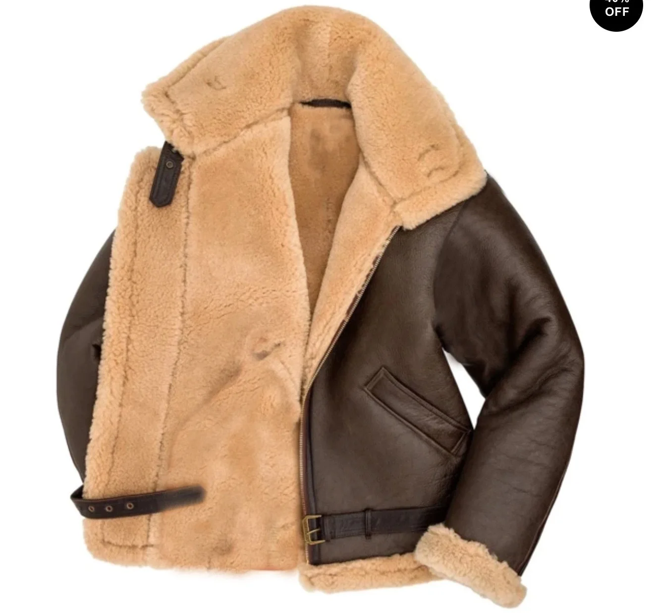 

2023 Men's Top Winter Jacket Thickened Fur Coat