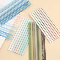 160 Sheets Color Self Adhesive Memo Pad Sticky Notes Bookmark  Marker Memo Sticker Paper Office School Supplies 1