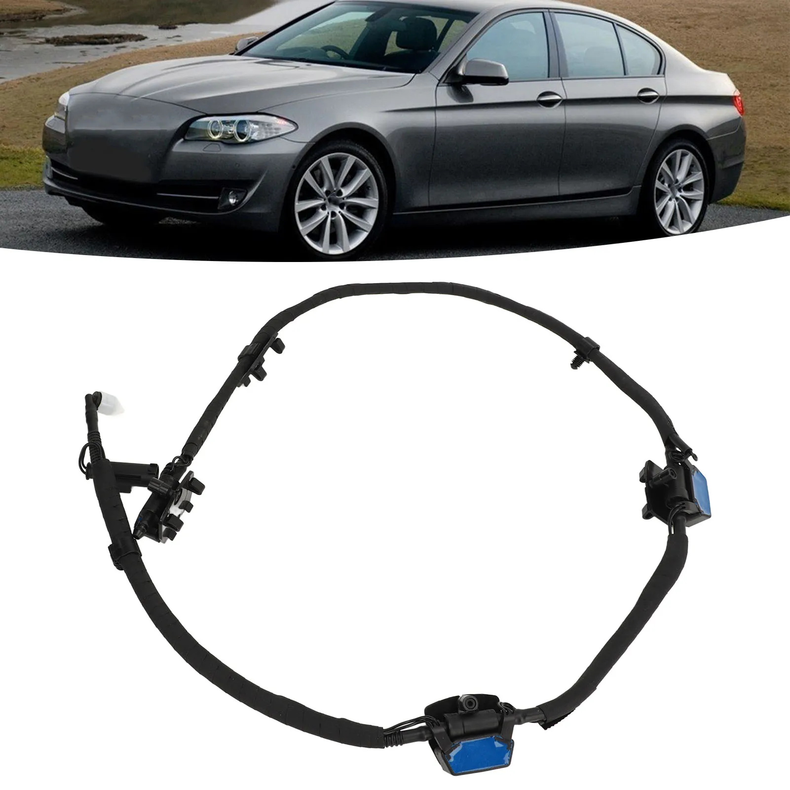 Jet De Pulvérisation Lave-Glace Chauffant 61667275171 Pour BMW X5 E70 - Buse Pare-Brise Arrière