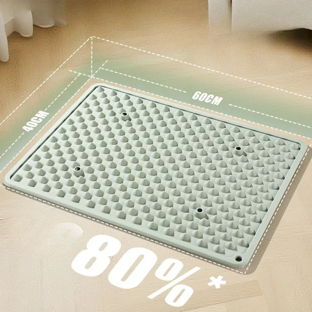 Soft Silicone Acupressure Board Foot Massage Foot Pad in Place Super Jogging Indoor Foot Pad Double-sided Square 3
