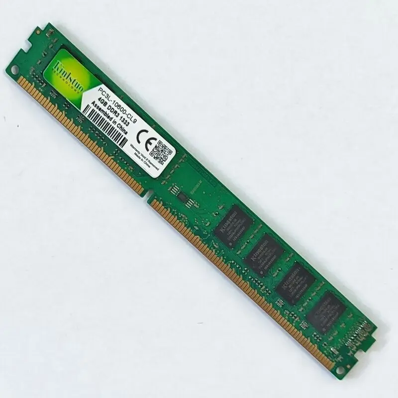 Kinlstuo RAMS DDR3 4 Гб 1333 МГц память для настольного компьютера DDR3 4 Гб KVR1333D3N9/4G память для компьютера INTEL и AMD 1,5 v оперативная память ddr3 ddr4 озу 4 гб 8 гб 1333 1600 2133 2400 2666 3200 мгц память для настольного компьютера без коррекции ошибок безбуферный жилет для