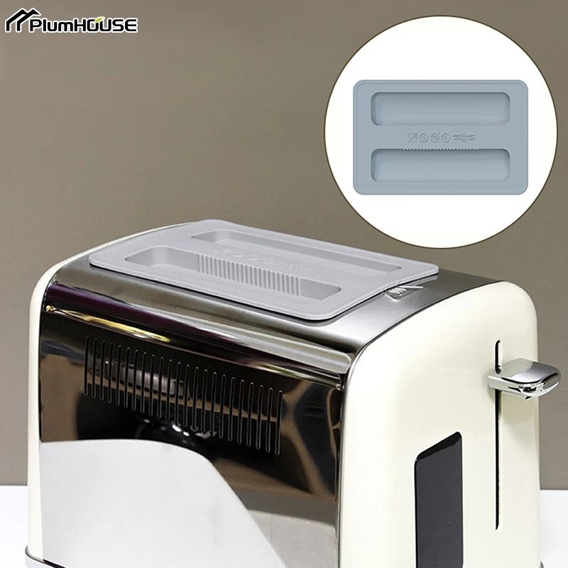 Food Cover Silicone Toaster Dust Cover Breakfast Machine Cover Toaster Upper Lid Protective Kitchenware Covers Upper Lid