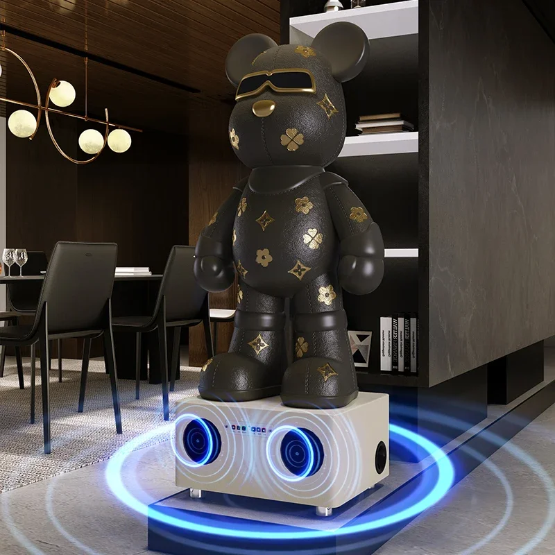 New Violent Bear Large Floor Ornaments, KTV Speakers, Smart Furniture, Bluetooth Speakers, Piggy Banks, Interior Decoration 2
