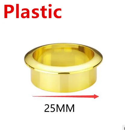 25MM Plastic   Gold