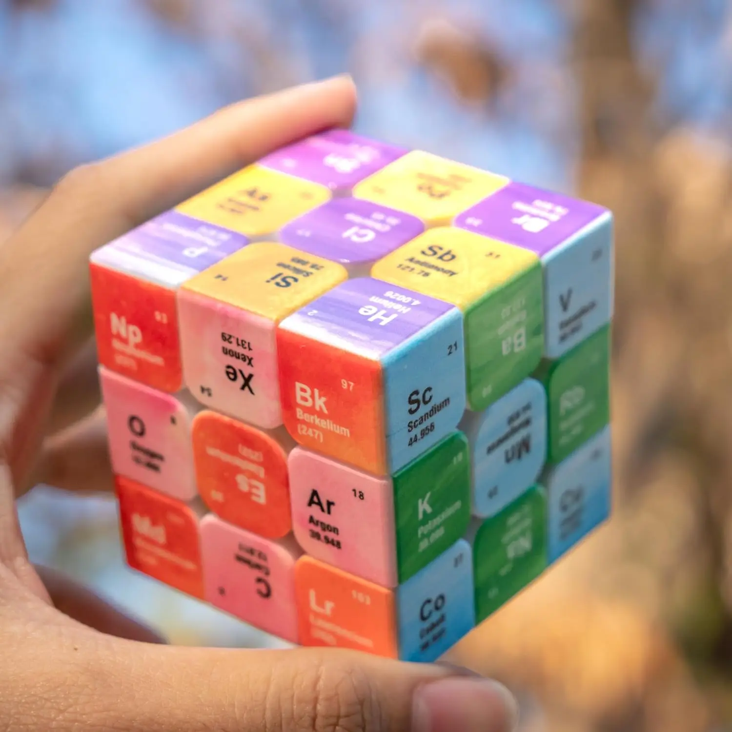 스피드 큐브 3x3x3 주기율표 화살표 방향 숫자 문자 문제 해결 두뇌 티저 IQ 챌린지 교육용 장난감