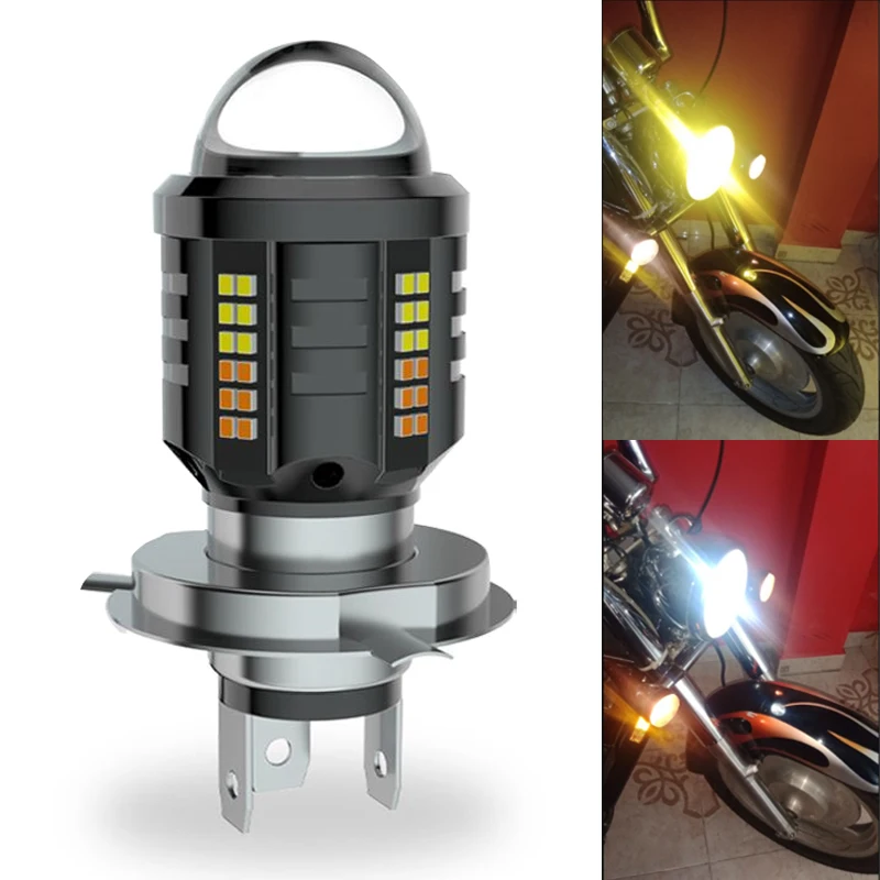 H4 LED Headlight Bulb, Motorcycle Lights