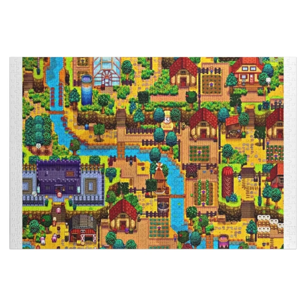 

Stardew valley map Jigsaw Puzzle Iq Customizable Gift Puzzle
