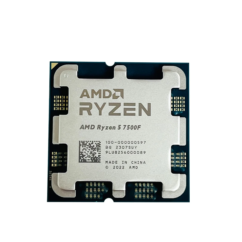 AMD Ryzen 5 7500F R5 7500F 3.7GHz 6-Core 12-Thread CPU 5NM L3=32M