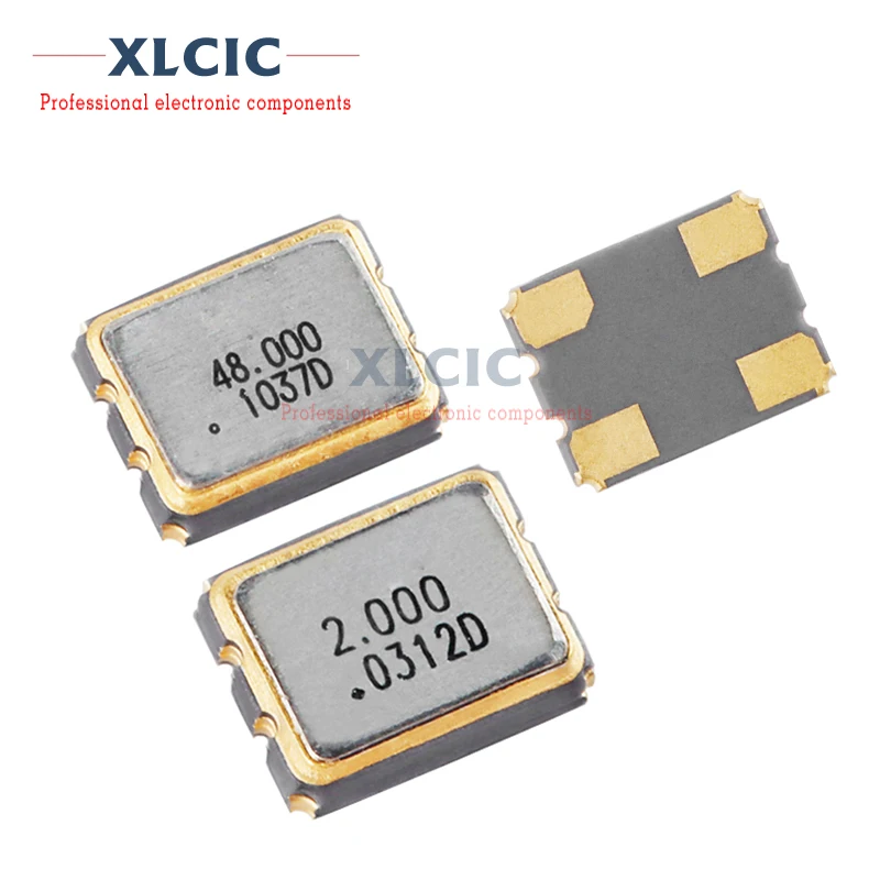 

10PCS 3225 SMD Passive Crystal Oscillator 8M 10M 11.0592M 12M 16M 20M 13.56M 22.1184M 24M 25M 26M 27M 30M 32M 40M 48M MHZ 4Pin