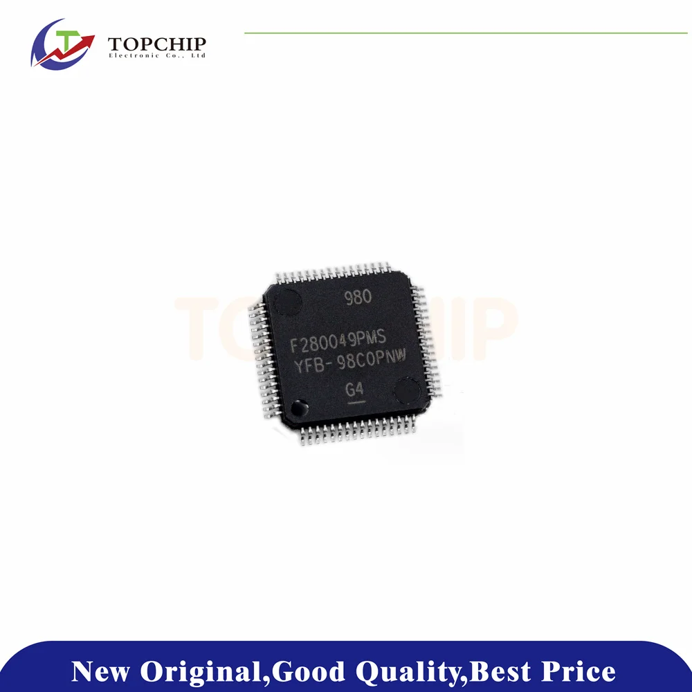 

1Pcs New Original F280049PMS 256KB 100KB FLASH 26 1.14V~1.32V Other series 100MHz LQFP-64(10x10) Microcontroller Units