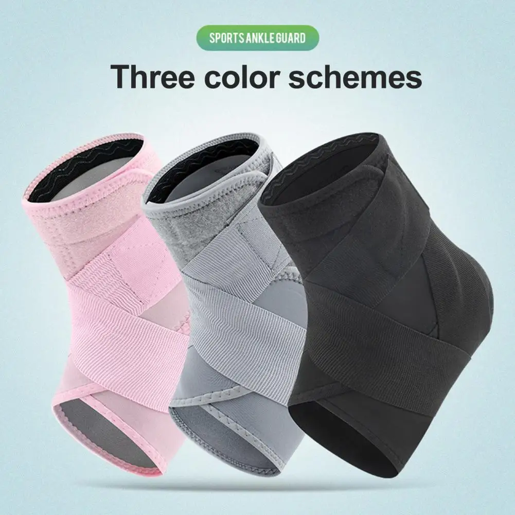 

Elastic Ankle Brace Adjustable Compression Ankle Brace Support Soft Breathable Wrap for Fast Recovery Enhanced Stability