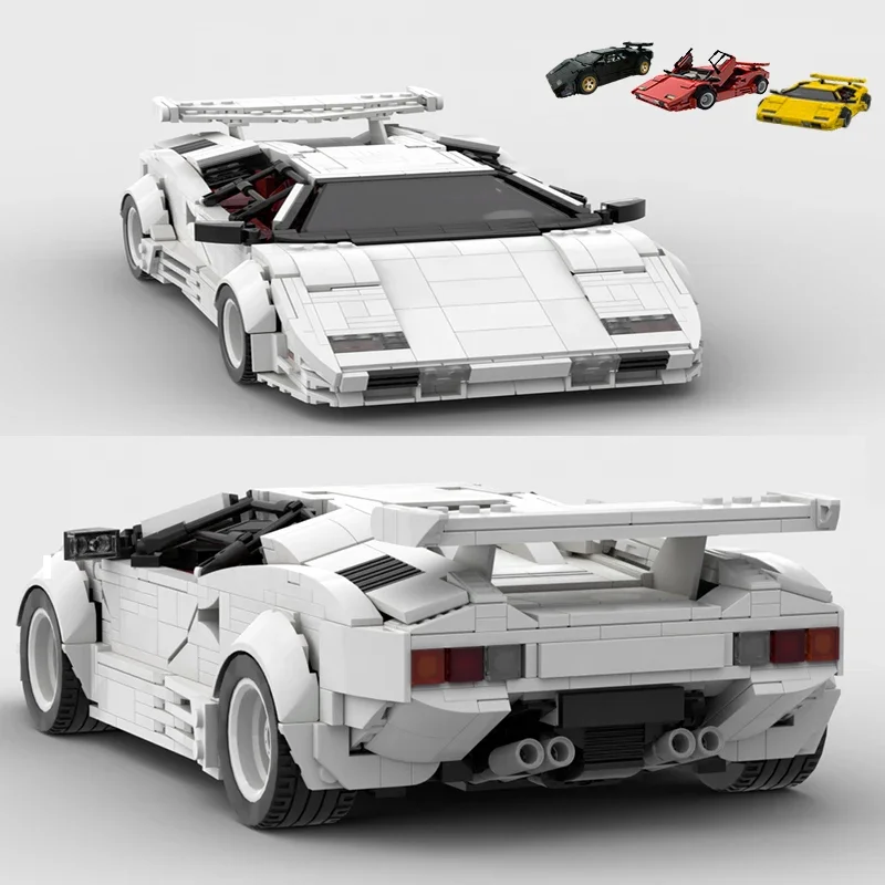 

Конструктор MOC суперспортивный автомобиль, крутая высокотехнологичная гоночная модель, гоночный трек, гоночный автомобиль, детские игрушки, подарок на день рождения парню