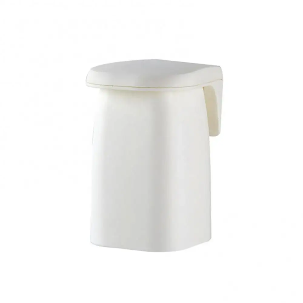 Toothbrush Cup Organizer Wall Mounted Anti-dust Magnetic Mouthwash Cup Storage Box Inverted Drain Rack Toothbrush Holder