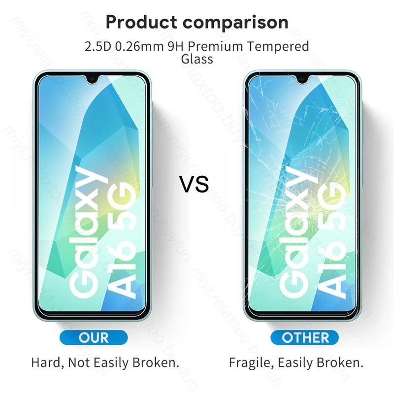 Clear 9H Tempered Glass Screen Protector Film - Premium Protection
