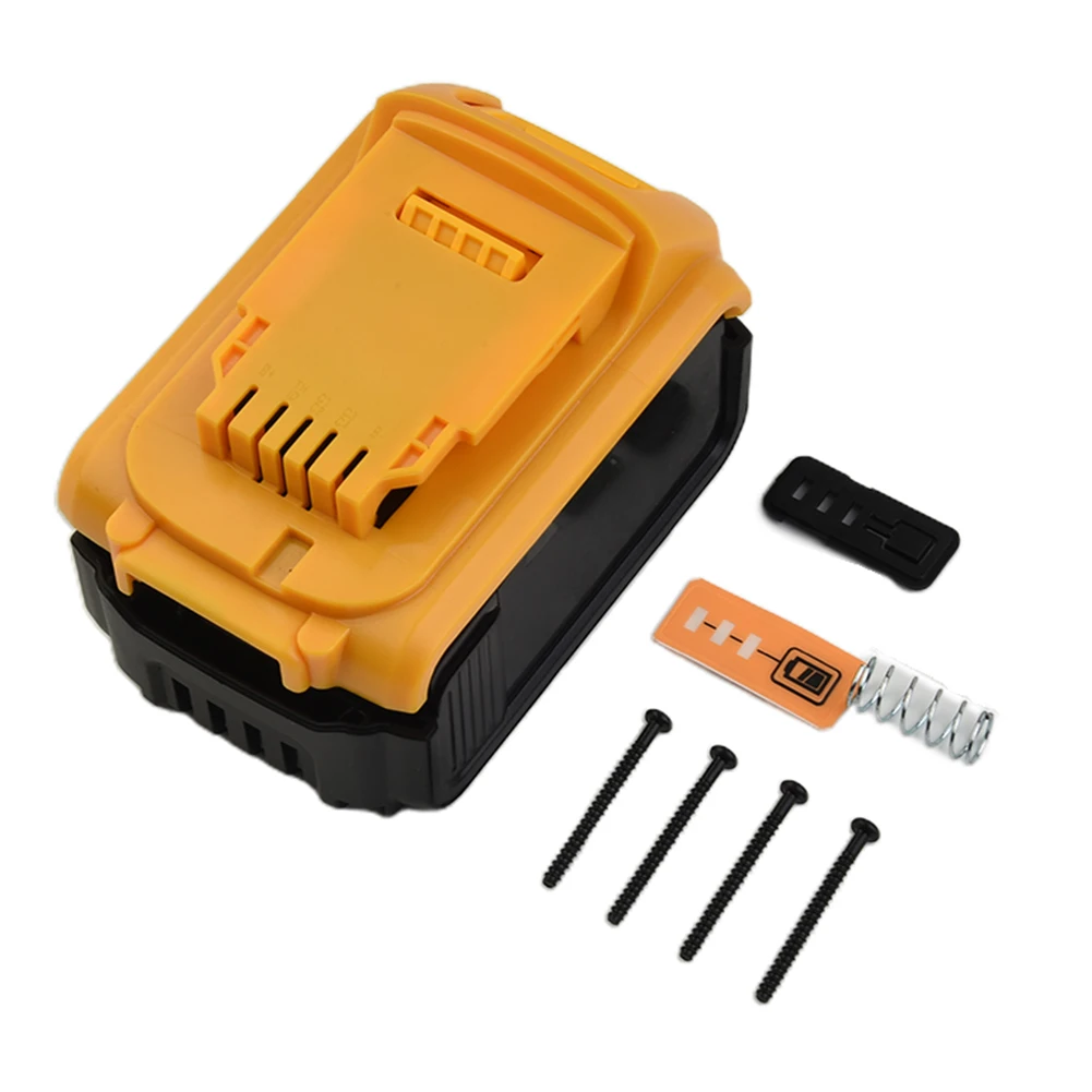 Li-Ion Battery Plastics Case Replacement For DeWalts/20V DCB201 DCB203 DCB204 DCB200 Power Tool Battery Shell Housing Case Parts