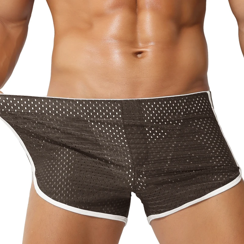 Men's Aloha pants-style ice-silk underwear. For boys in summer, suitable for teenagers. Boxer shorts, loose-fitting, with a uniq - 3