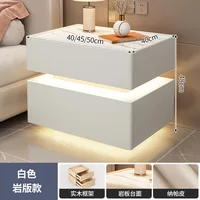 Bedroom Furniture Nightstands Bedside Table Intelligent Storage Cabinet Bed Table Cajonera Muebles Mesa Muebles Para el Hogar 4