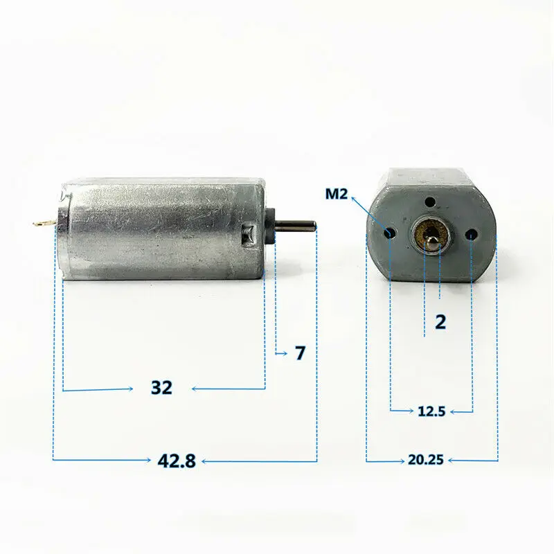 Micro Mabuchi FK-180SH-14180 Carbon Brush Motor DC 12V 12000RPM High Speed Mini 15.5mm*20mm 180 Electric Motor for Toy Hobby