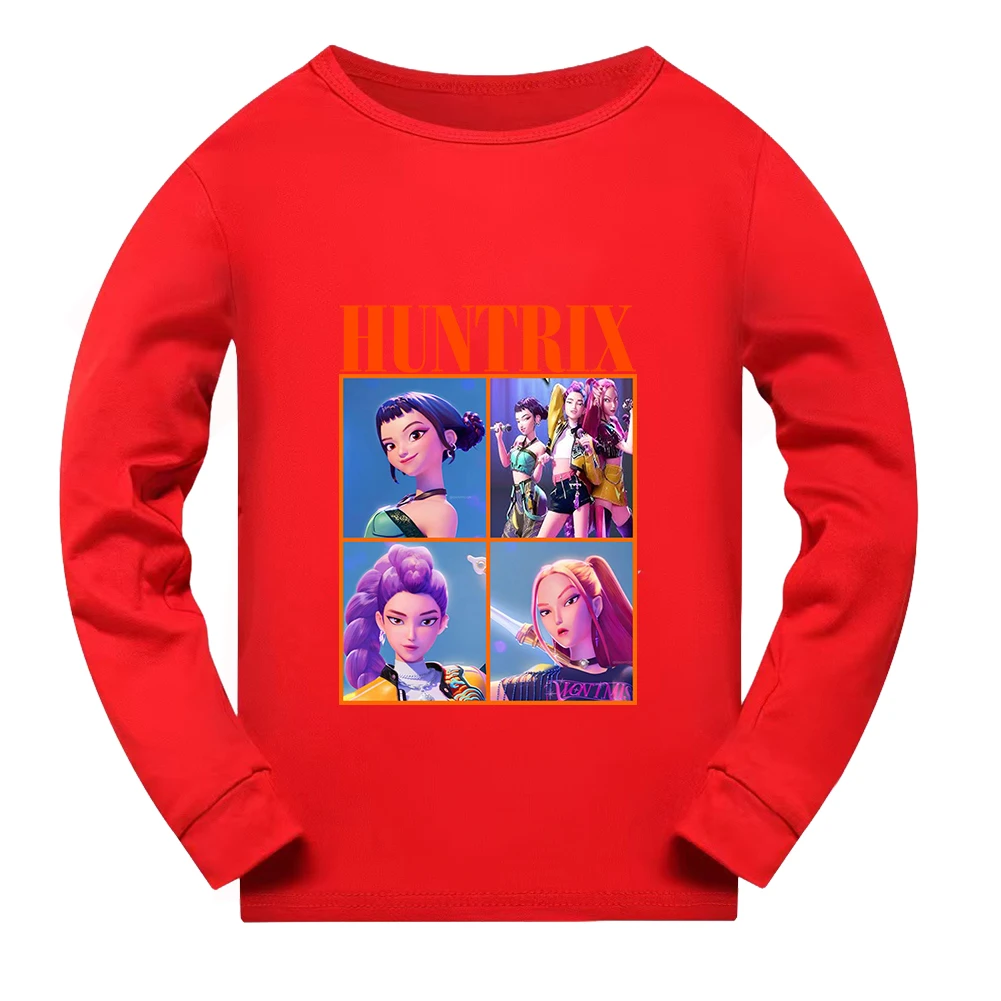 KPop Demon Hunters Huntrix Enfants Pyjamas Ensemble Rumi Mira Garçons Pijama Vêtements De Nuit Vêtements De Nuit Pour Enfants Filles Tenues Pour Tout-petits