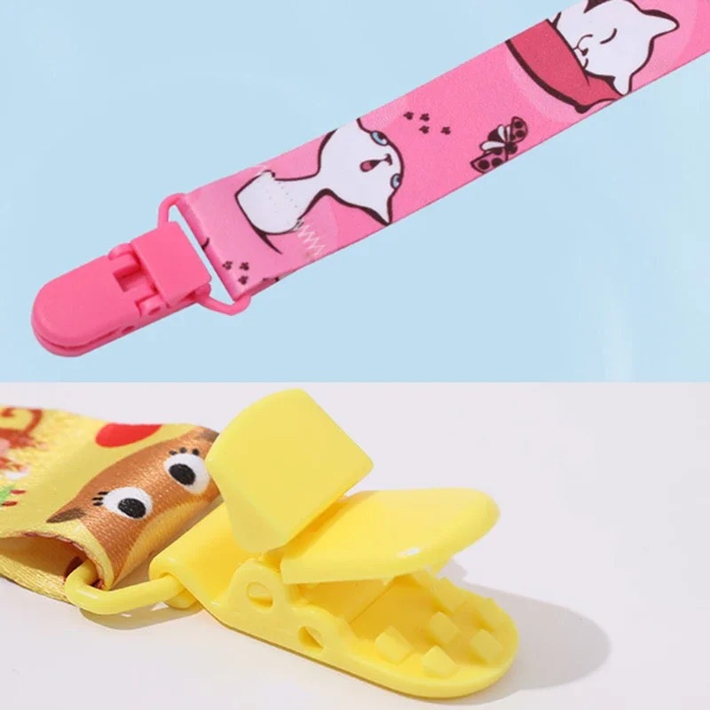 위빙 젖꼭지 클립, 고정 체인,  젖꼭지 클립, 편안한 브래킷,  장난감 선물, 낙하 방지, 3ps