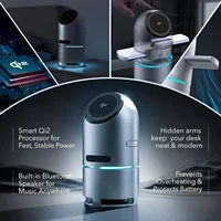 qi2 3 in 1 Magnetic Wireless Charger Desktop Bluetooth Speaker For iPhone 17~12 Apple Watch 11-2 Airpods Pro 3 Fast Charging - Image 5