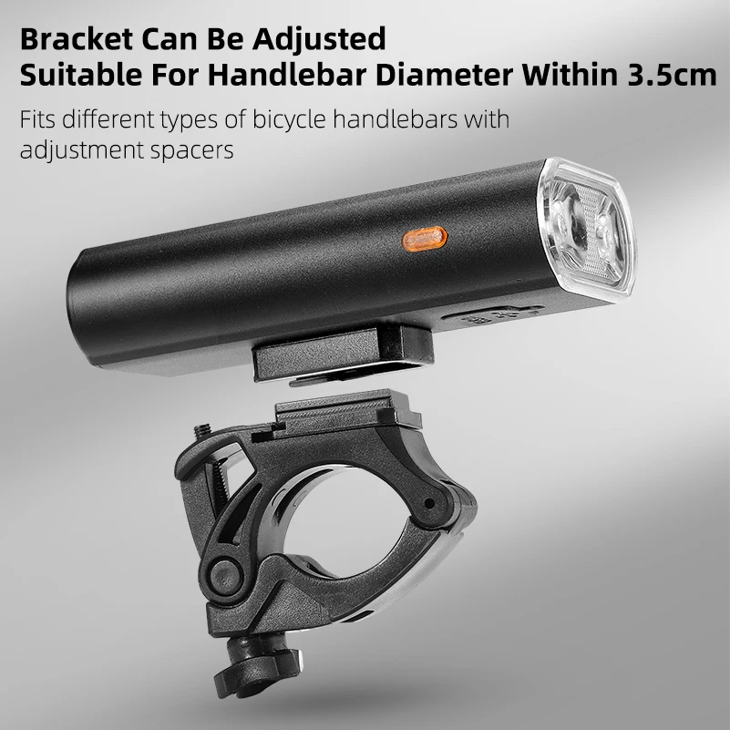 WEST BIKING Bicycle Light 4000mAh Bike Light IPX6 Flashlight Aluminum Front Lamp Type-C Charging MTB Road Cycling Accessory