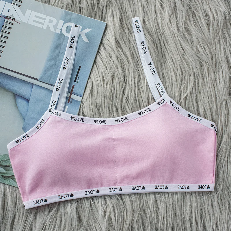 Children's Bra Development, Bandeau Junior High School Students, Pure Cotton Vest, Underwear, 9-14 Years Old, Chest Wrapping