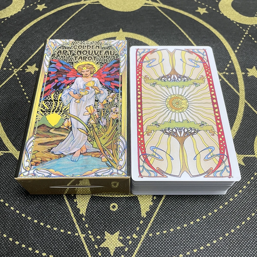 Jeu De Cartes Tarot Pour Débutants, 260g, 12x7cm, Anglais, Espagnol, Français, Italien