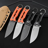 DC53 Steel Camping Tactical Survival Knife Hunting Utility Fixed Blade Knives Outdoors EDC Tool G10 Handle 1