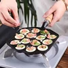 14Holes Non Stick Takoyaki Maker Octopus Ball Maker Octopus Baking Machine Home Cooking Baking Forms Mold Tray Kitchen 2