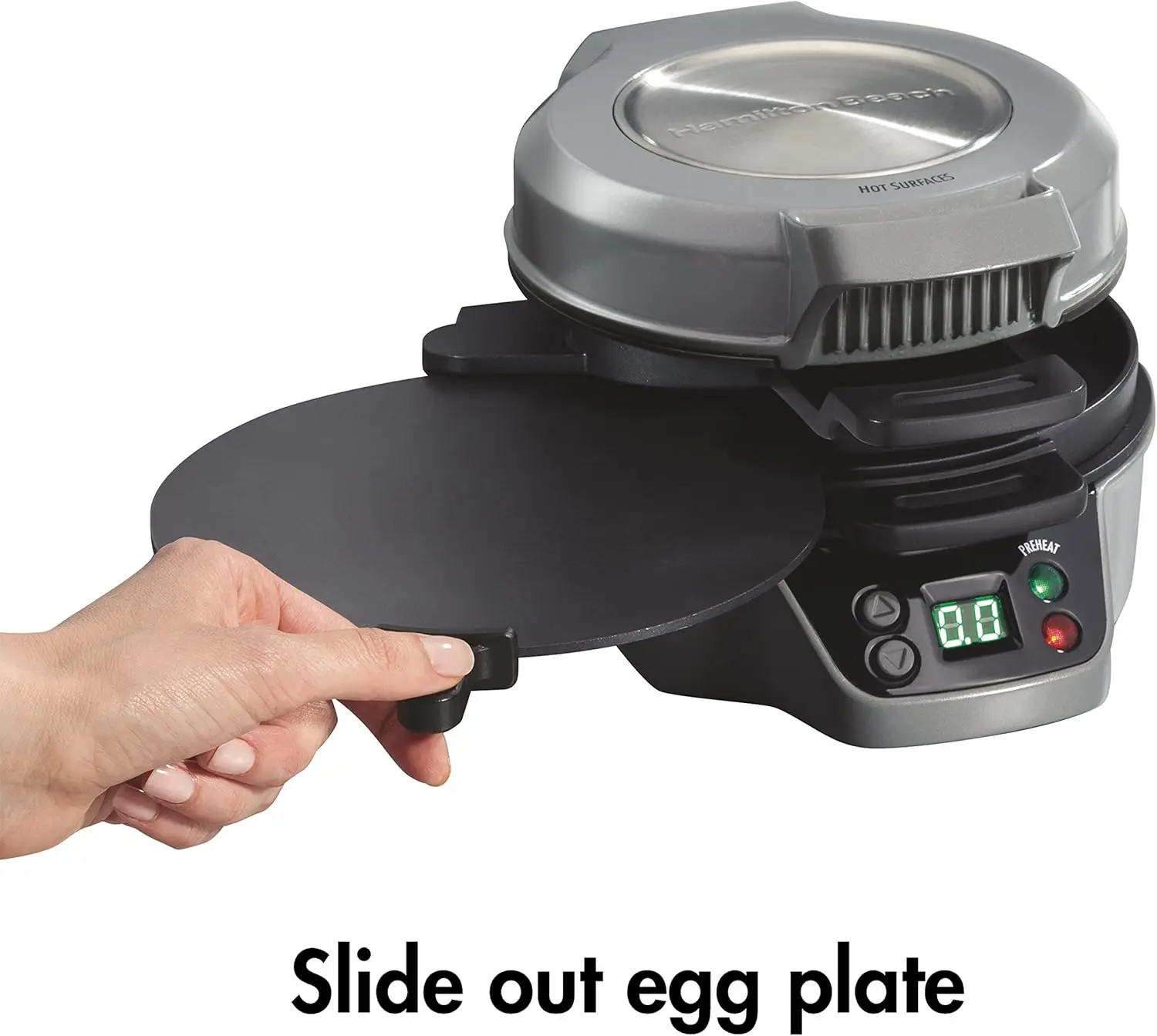 Beach, Silver 25495 Breakfast Burrito Maker, 9.8 x 8.7 x 5.6 inches 5