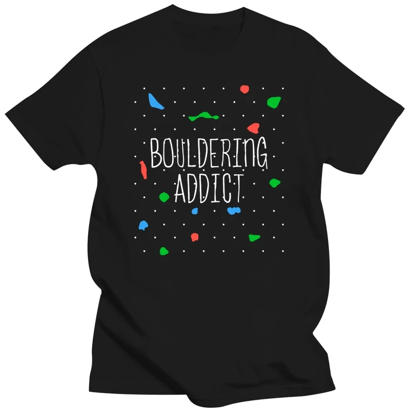 

Print Bouldering Addict, T-Shirt, Shirt, Apparel, Funny T Shirt Men Letters Men's Tee Shirt 2020 Clothing