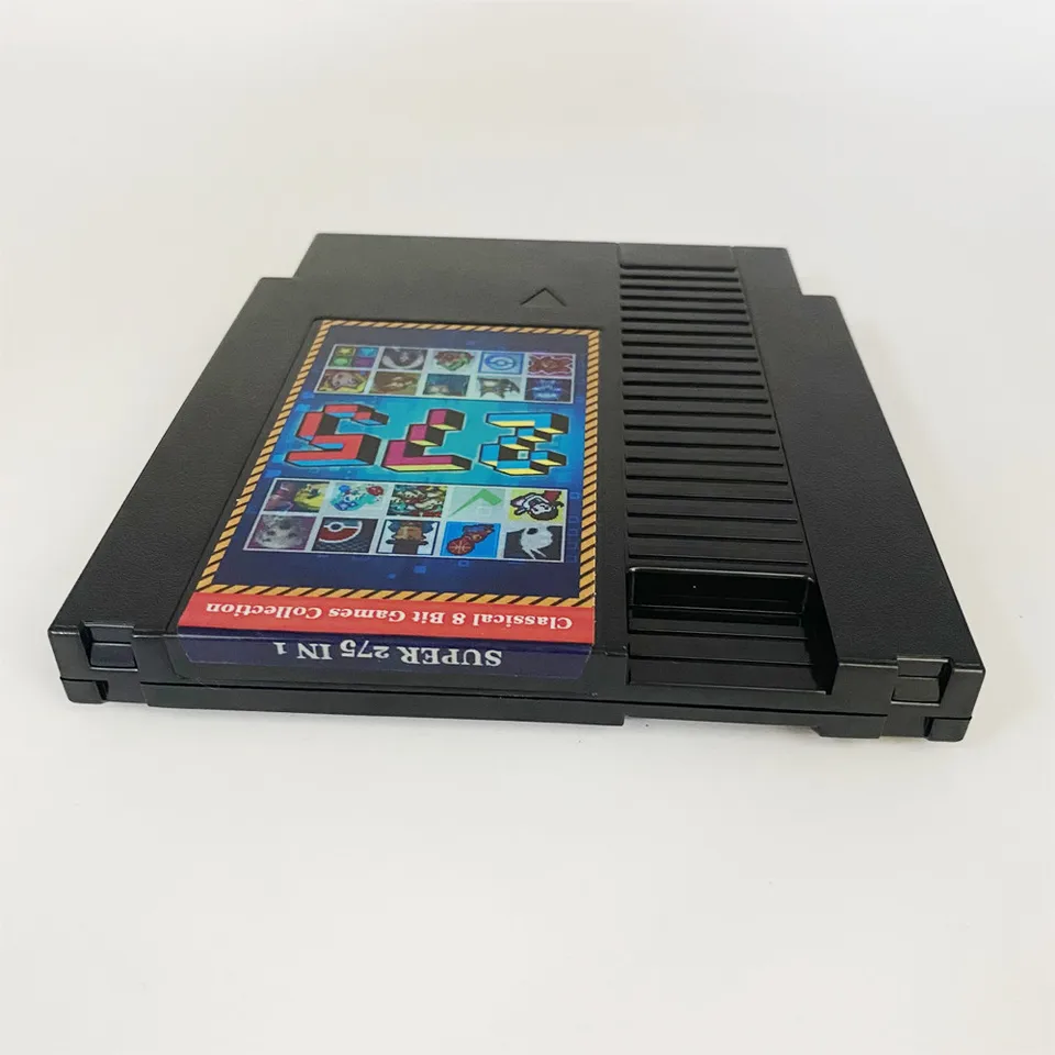 Region Free NTSC and PAL 8 Bit Multi Games 275 in 1 Cartridge for