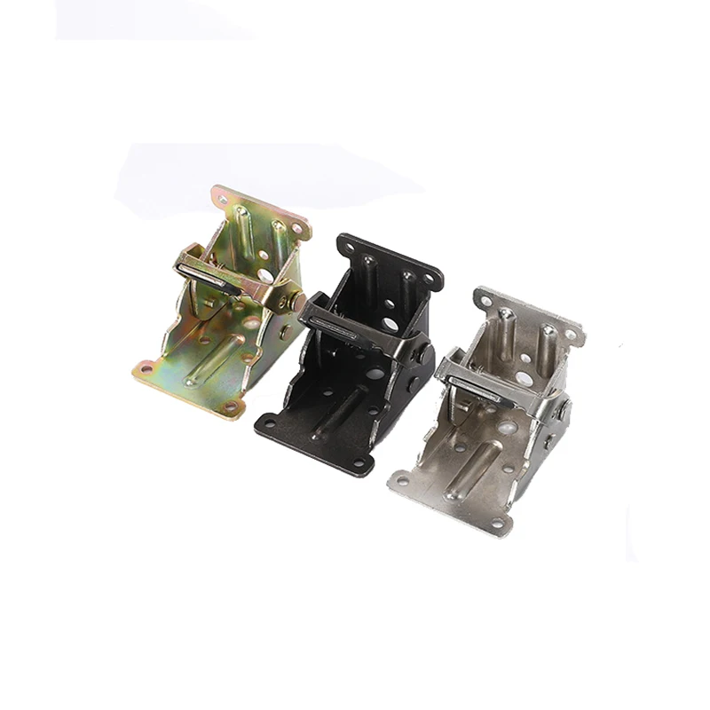 

90 degree right angle thickened self-locking folding hinge Furniture hinges Hardware accessories Corner Brackets