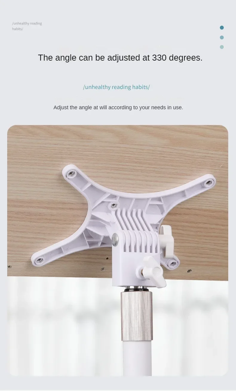 내구성이 뛰어난 바닥형 독서대, 학습 및 그림 그리기용 스탠드, 조절 가능한 음악 태블릿 노트북 스탠드