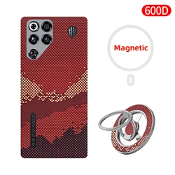 Carbon Fiber Ultra - Thin Phone Case with Aramid Fiber and Magnetic Protection for ZTE nubia RedMagic 11 Pro+ (SunShine Grip)
