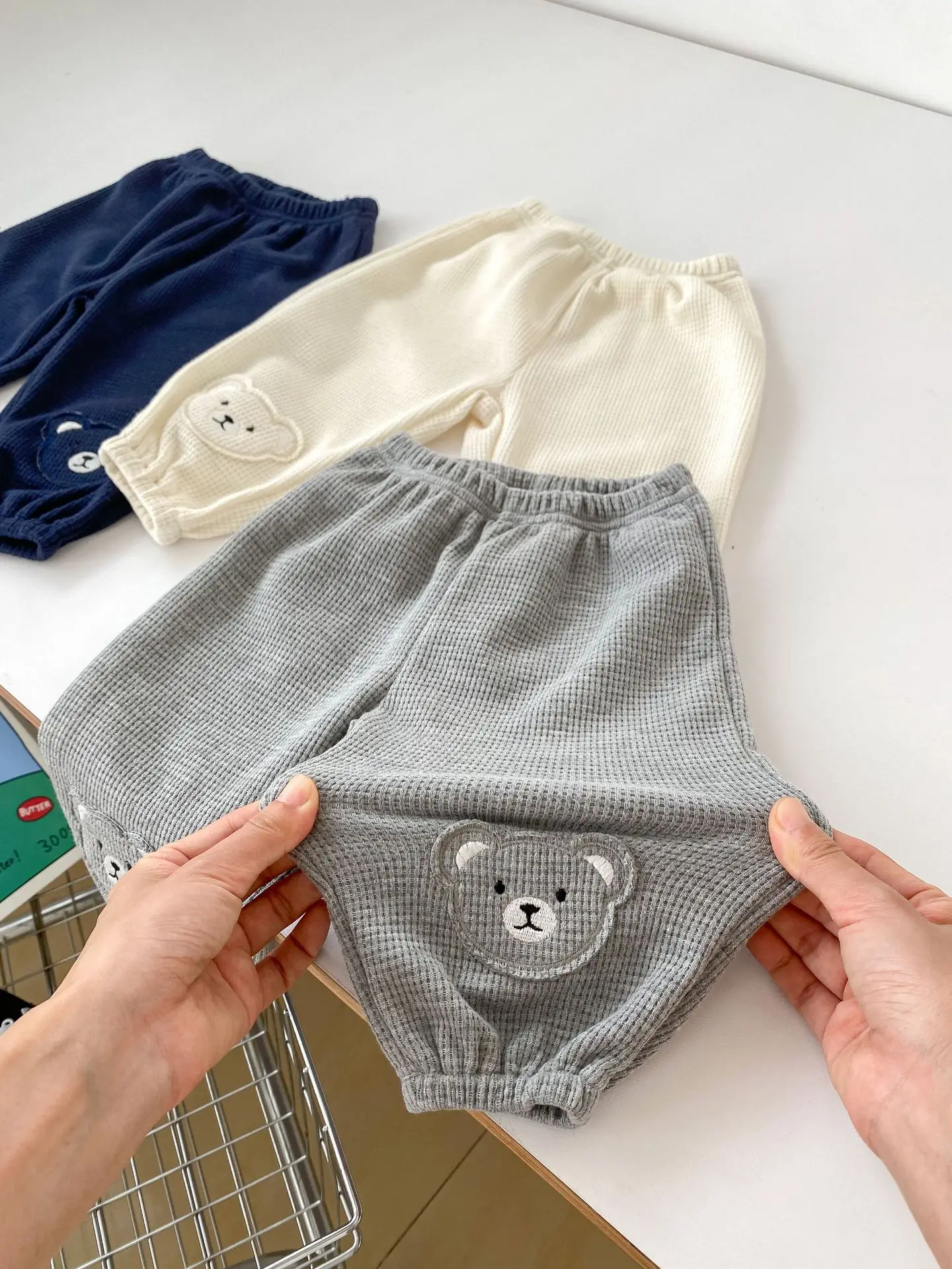 Baby Pants Toddler Girls Boys Cotton Cartoon Loose Bloomers Trousers Fall Spring Summer Casual Children's Pants Clothes